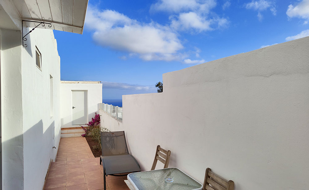 terrasse de l'appartement Guanapay à Lanzarote